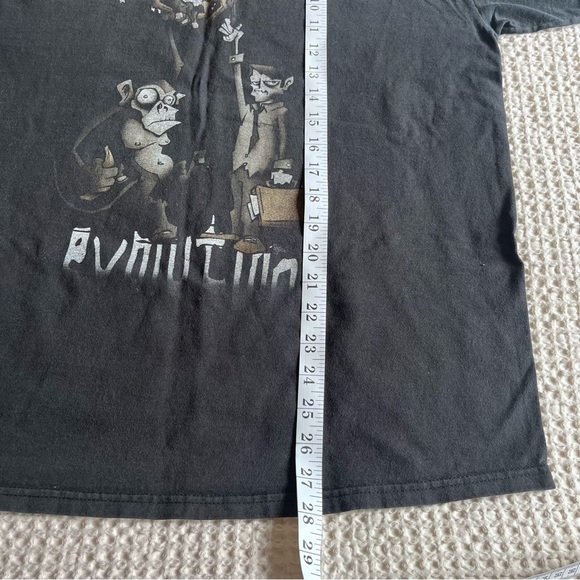 Y2K 2007 Korn Evolution T-Shirt Metal Band Tee Size L - Picture 7 of 7